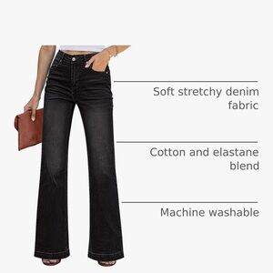 Amazon Women's Dark Flare Jeans